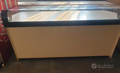 BANCONE BAR "NATTA"CON VETRINA ESPOSIZIONE