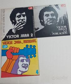 N. 3 VINILI ORIGINALI ANNI ’70 VICTOR JARA