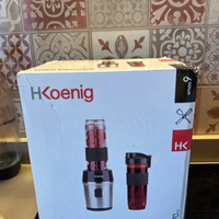 Mini frullatore blender con 2 bottiglie portatili