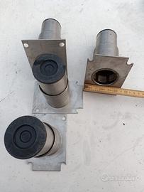 Piedi acciaio inox frigo cucine industriali