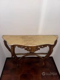 Consolle d'ingresso antica