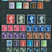Collezione nuova francobolli machin g. bretagna