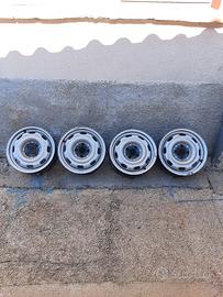 SET 4 CERCHI FERRO VOLKSWAGEN GOLF III EPOCA