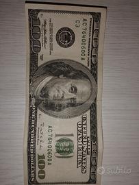 banconota da 100 $ 