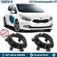 2 ADATTATORI montaggio KIT LED H7 per Kia Cee'd II