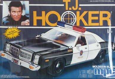 T.J. HOOKER Kit montaggio 1:25 auto polizia 1982