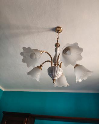 lampadario vintage 