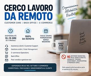 Customer Care / Back Office / E-commerce