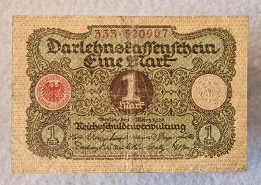 Banconota Germania 1 Marco 1920