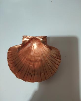 capasanta decorata a mano