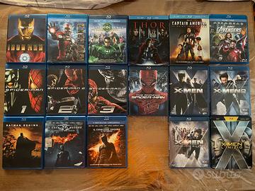 Blu-Ray Lotto Supereroi (Marvel + DC)