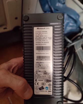 alimentatore xbox 360, modello hpa1503p2