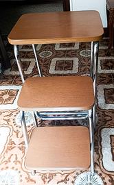 Sgabello Scaletta Vintage Anni '60/'70