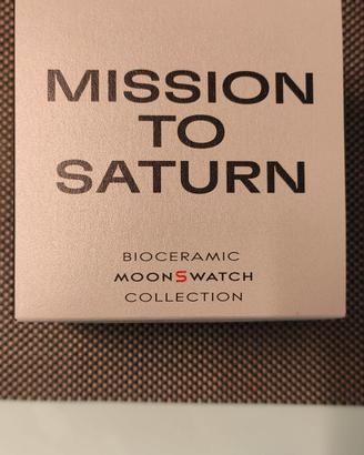 Omega x Swatch MoonSwatch Mission to Saturn - Nuov