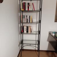 Libreria in ferro battuto