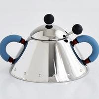 ALESSI Zuccheriera con Cucchiaino in Acciaio Inoss