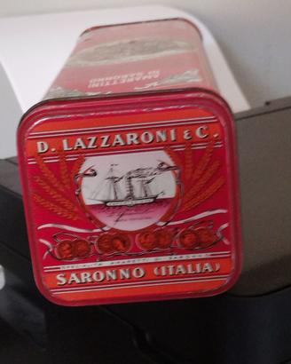 Scatola di latta vintage
