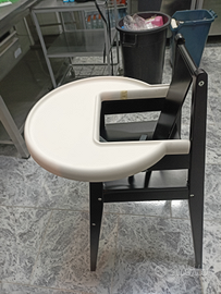 Sediolone pappa in legno