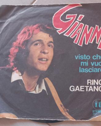 Rino Gaetano Gianna/visto che mi vuoi lasciare