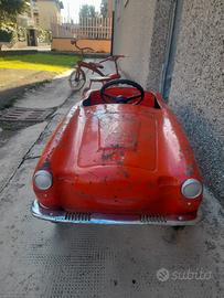 automobilina Giordani d'epoca a pedali
