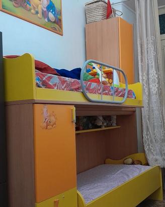 Cameretta letto castello