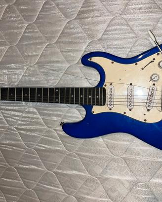 Chitarra Elettrica Stile Stratocaster - Colore Blu