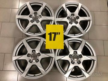 RL33 Cerchi in lega usati originali Audi da 17" 5