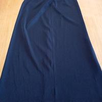 Gonna lunga marrone scuro 