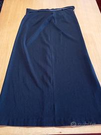 Gonna lunga marrone scuro 