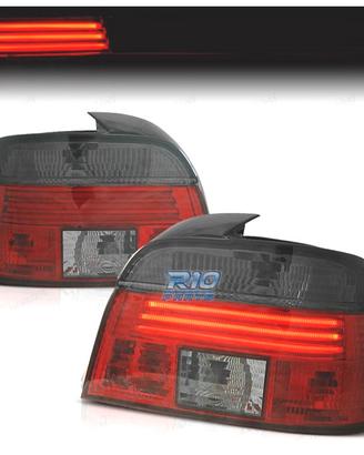 FANALI BMW SERIE 5 E39 95-00 COLORE ROSSO NERO LOO