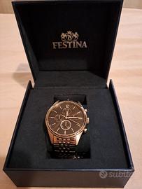 Orologio cronografo Festina mai usato