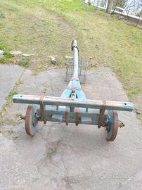 Carro in legno per arredo giardino
