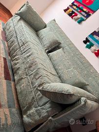 divano letto con secondo letto estraibile 