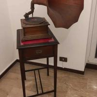 grammofono a tromba 
