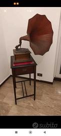 grammofono a tromba 