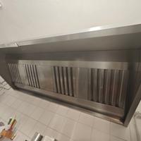 Cappa aspirante con canna fumaria