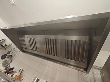 Cappa aspirante con canna fumaria