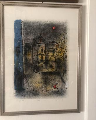 ROGNONI FRANCO , LITOGRAFIA
