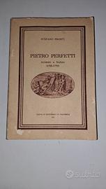 Libro Pietro Perfetti Incisore a Bulino  1725-1770