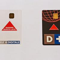 Smartcard Tele+ Digitale e D+ originali