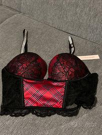 Victoria’s Secret bustier / corpetto con pizzo e m