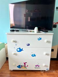 Comó Mio 3 cassetti Pali