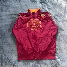 Giacca a vento vintage della Kappa As Roma 2012-13