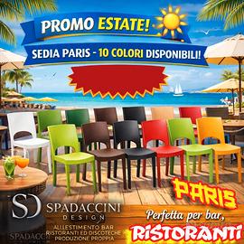 Sedie Paris e Venice  per Bar-Ristorante 20 euro