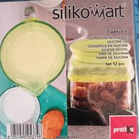 silikomart set 12 coperchi in silicone