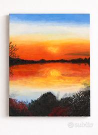 Quadro dipinto a mano   - Tela 41x31 cm