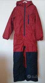 Tuta da neve o sci bambina/bambino 8 anni Wedze