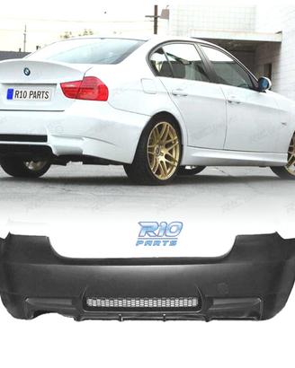 PARAURTI POSTERIORE BMW E90 LOOK M3 USCITA SINISTR
