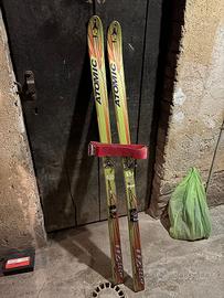 sci alpinismo da gara Atomic, attacchino e pelli