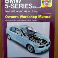 BMW Serie 5 Diesel MANUALE manut. da  2003 al 2010